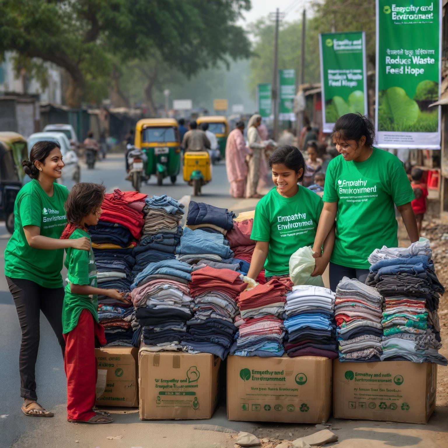 Clothes and Food Donation